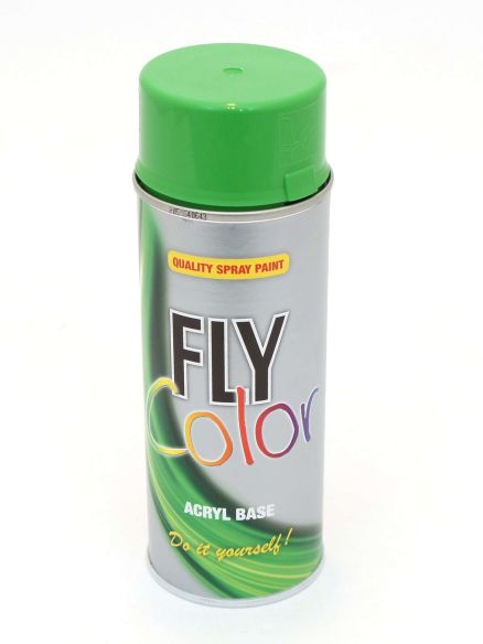 Sprej zeleni Fly Color RAL 6018 400ml