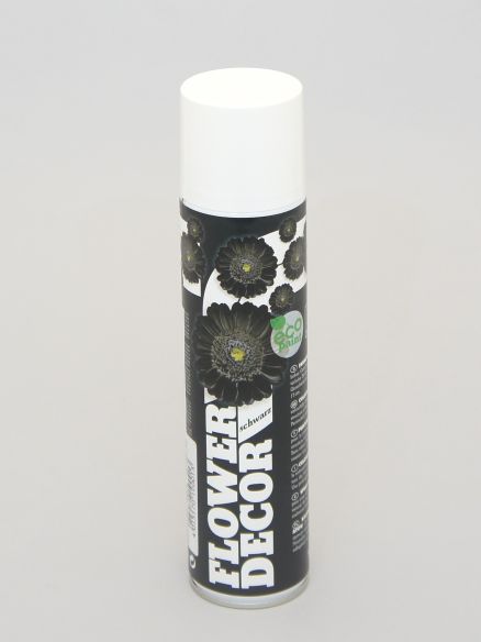 Sprej crni flower decor 400mL