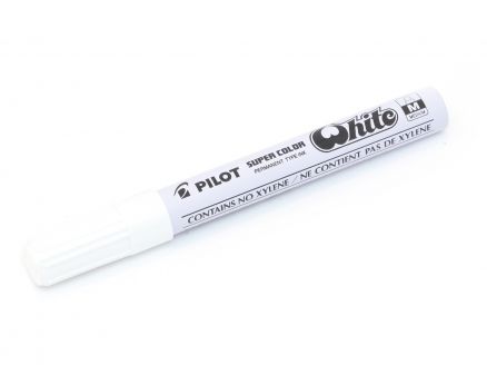 Flomaster Pilot Super Color White